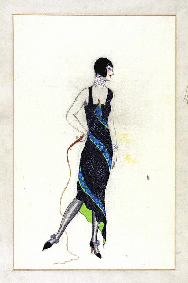 616x925 Fashion Drawing And Illustration In The 20th Century - Fashion Girl Sketch