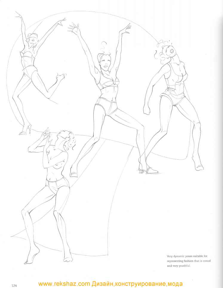 747x965 Focus Techniques - Fashion Poses Sketch