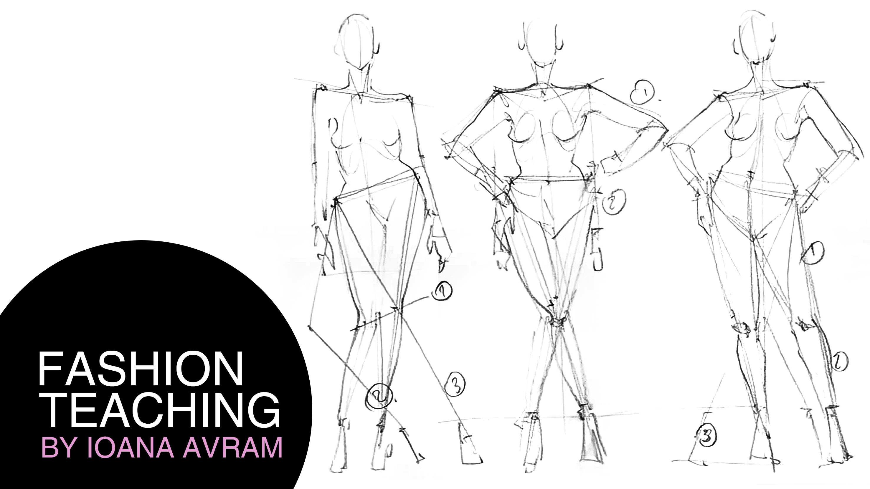 2953x1661 How To Draw Balanced Poses In 4 Minutes - Fashion Poses Sketch