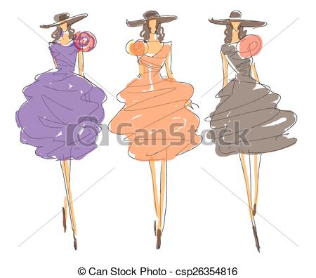 450x396 Sketch Fashion Poses. - Fashion Poses Sketch