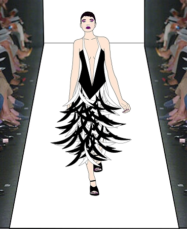 369x450 Project Runway Fashion Design Sketch Portfolio - Fashion Runway Sketches