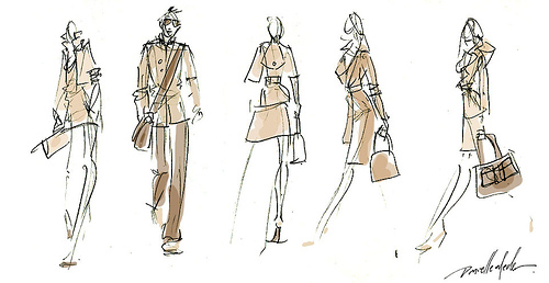 500x258 Fashion Week Sketchbook Excerpt Final Fashion - Fashion Show Sketches