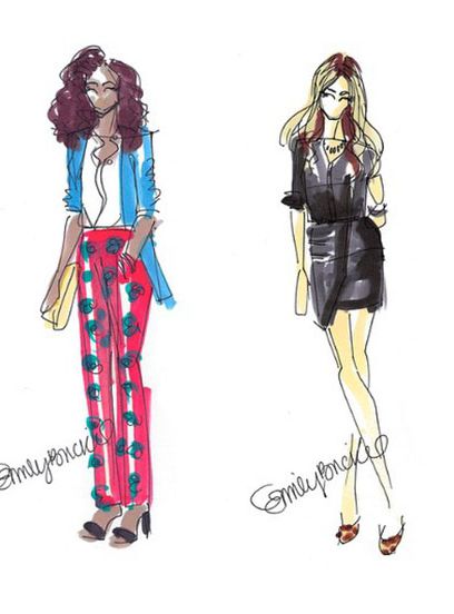 408x552 Chic Sketch App - Fashion Sketch App