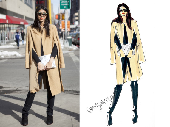 570x427 Chic Sketch Fashion App Will Turn Your Photos Into Custom Fashion - Fashion Sketch App