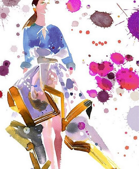 446x543 11 Best Fashion Illustrators - Fashion Sketch Art