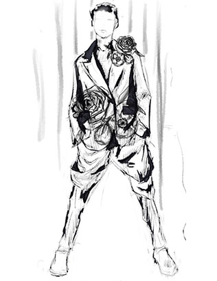 316x409 Free Fashion Illustrations Fashion Sketches, Drawings, Amp Cad - Fashion Sketch Art