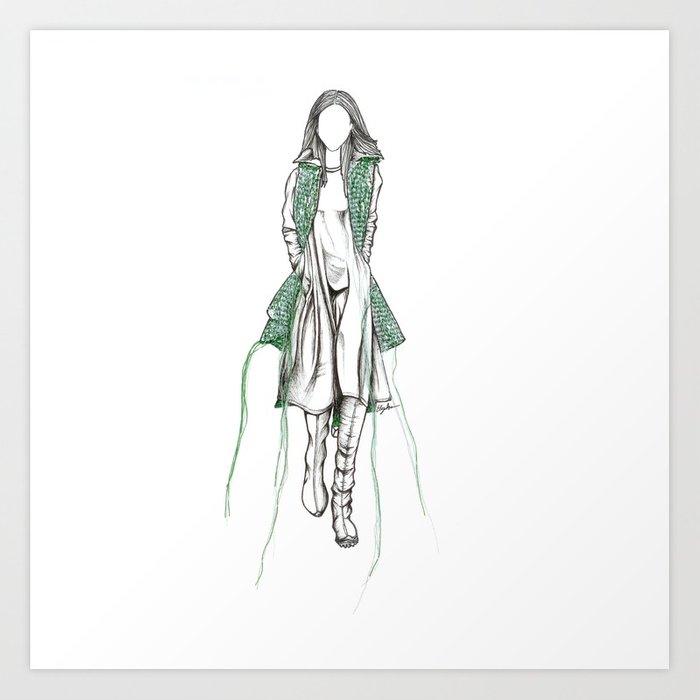 700x700 Y 3 - Fashion Sketch Art