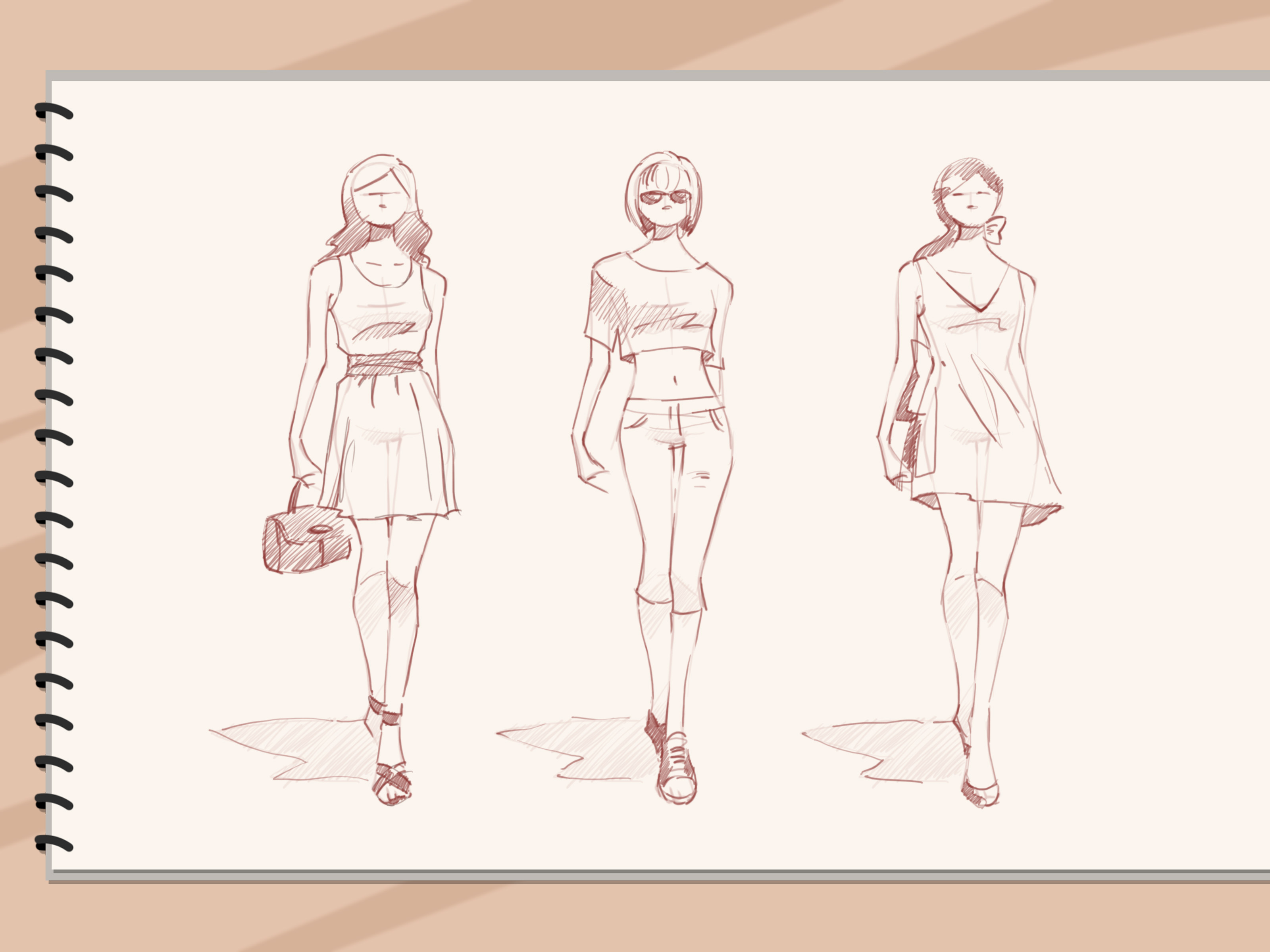 3200x2400 How To Sketch Fashion Designs 5 Steps (With Pictures) - Fashion Sketch Artwork