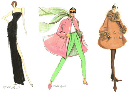 Fashion Sketch Base at PaintingValley.com | Explore collection of
