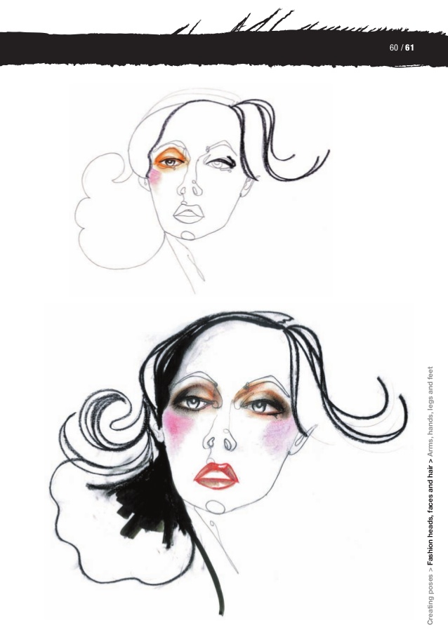 638x918 Basics Fashion Design 05. Fashion Drawing - Fashion Sketch Face