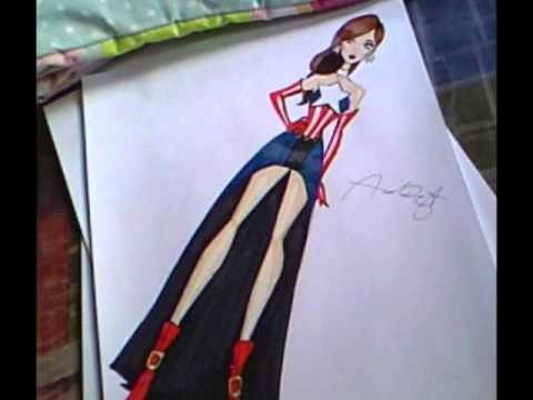 480x360 My Portfolio Andreilu Designs(Fashion Sketchillustration) - Fashion Sketch Portfolio