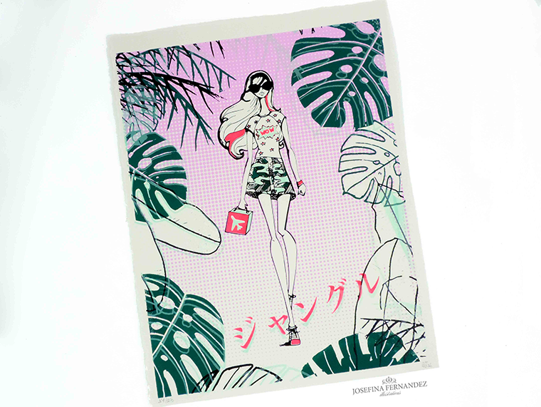 760x571 When Fashion Illustrations Imitate Reality By Josefina Fernandez - Fashion Sketch Prints