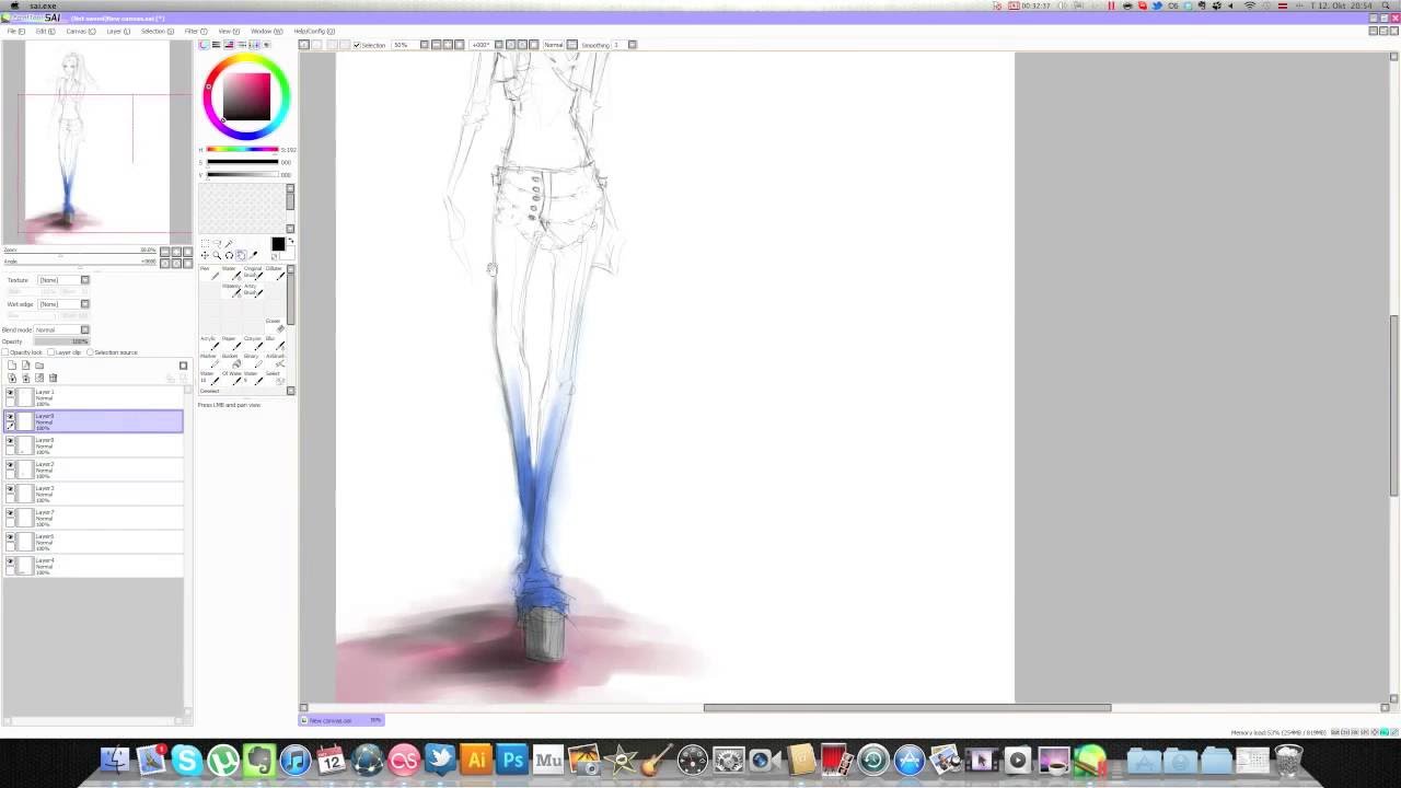 1280x720 Digital Art Fashion Illustration Sketch - Fashion Sketch Software