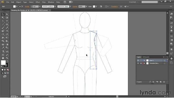 600x338 Drawing The Bodice - Fashion Sketch Software