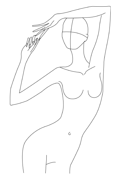 399x592 Printable Fashion Figure Templates - Fashion Sketch Template