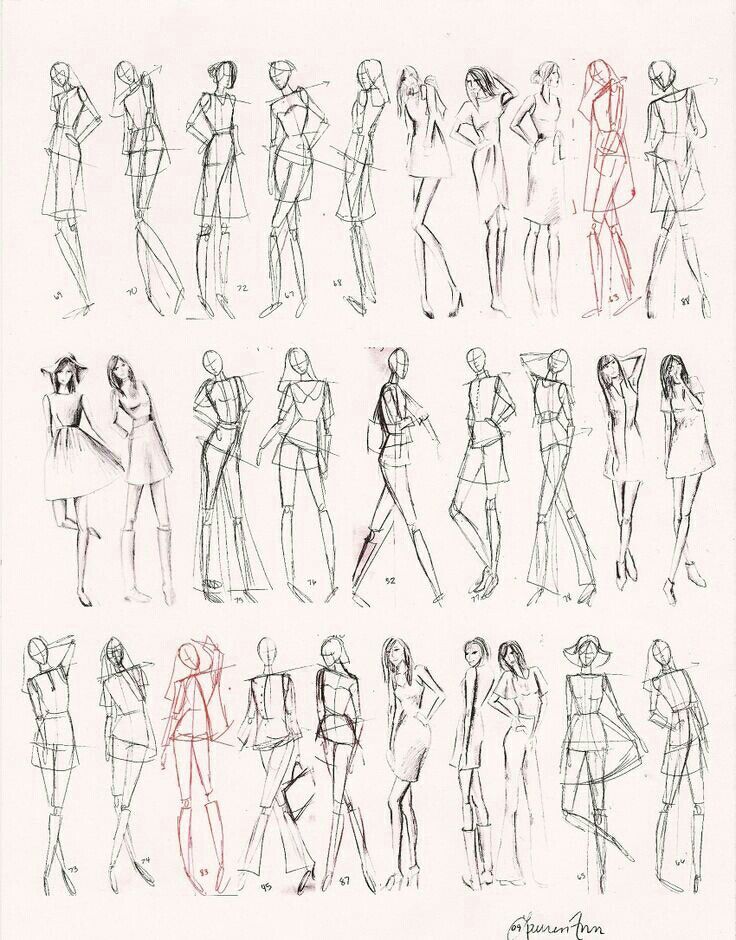 736x940 Pin By Antonella Queirolo On Gtgtfashion Sketchesltlt - Fashion Sketch Tutorial