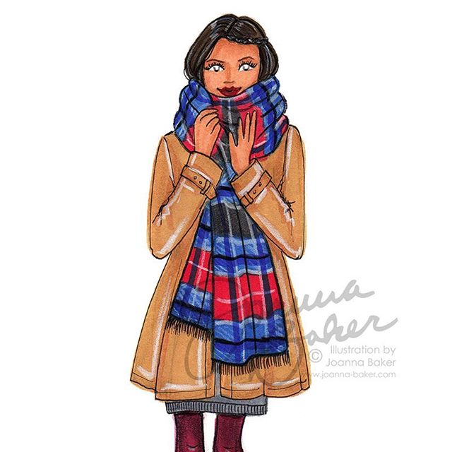 640x640 Joanna Baker Fashion Amp Lifestyle Illustrations - Fashionista Sketches