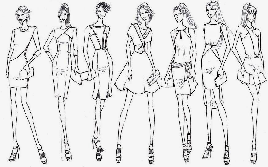 Fashionista Sketches At Explore Collection Of