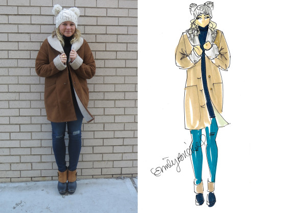 570x417 Chic Sketch Fashion App Will Turn Your Photos Into Custom Fashion - Fashionista Sketches
