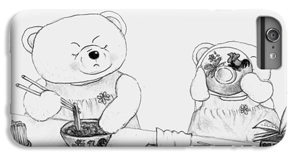 600x321 Fat Buddha Iphone 7 Plus Cases Fine Art America - Fat Buddha Sketch