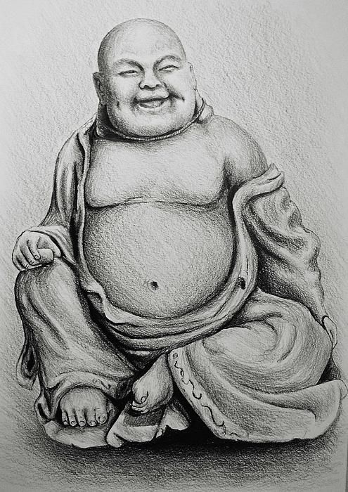 495x700 Image Result For Fat Buddha Tattoos Tattoos Buddha - Fat Buddha Sketch