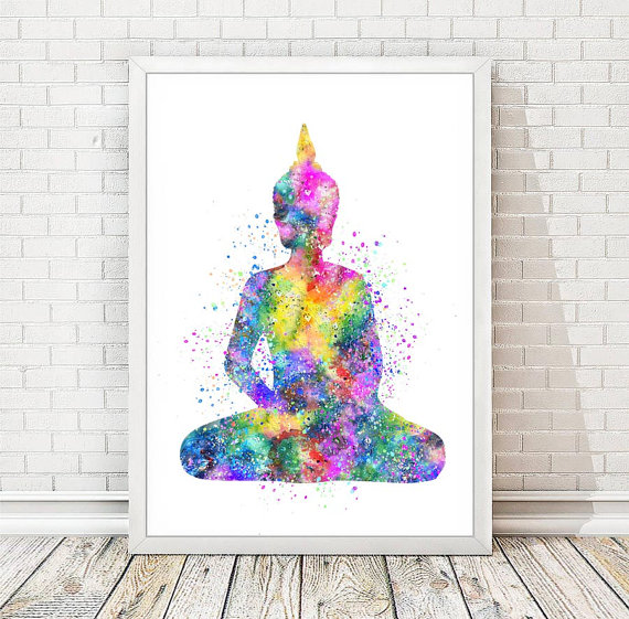 570x561 Buddha Clip Art Watercolour - Fat Buddha Sketch