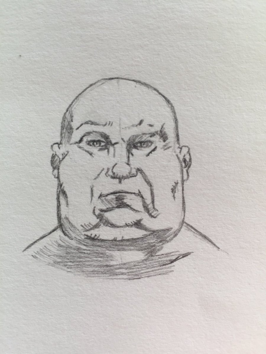 900x1200 Slim Whitt On Twitter Pretty Happy With This Sketch Of A Fat Guy - Fat Guy Sketch
