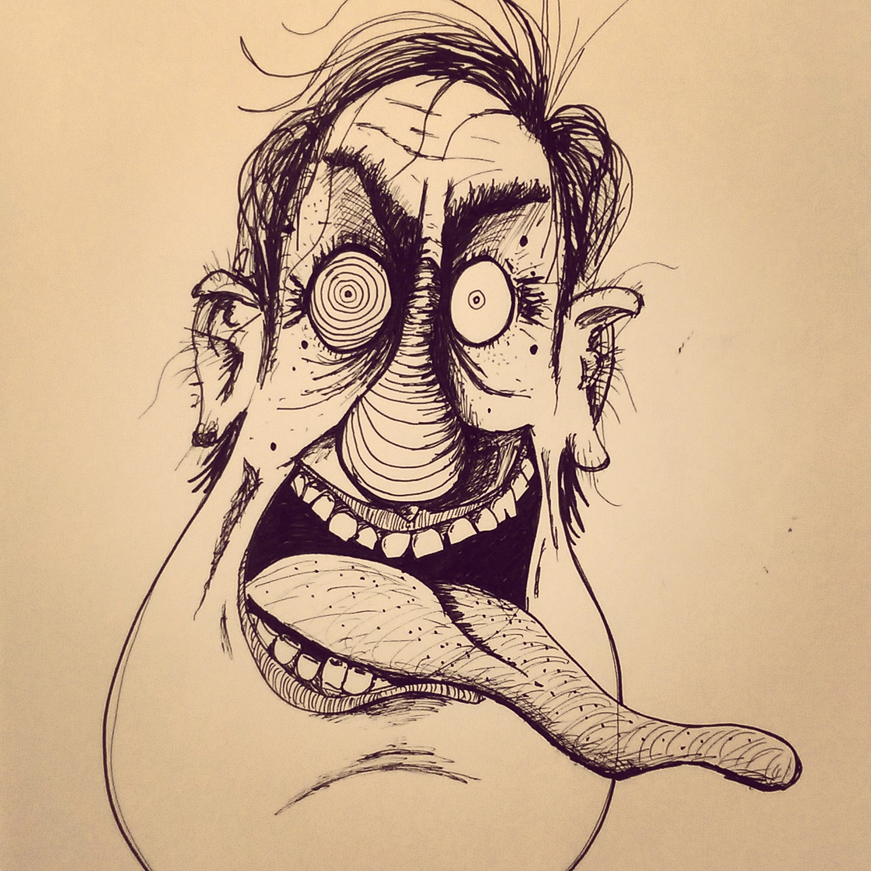 1246x1246 Fat Man Sketch - Fat Man Sketch