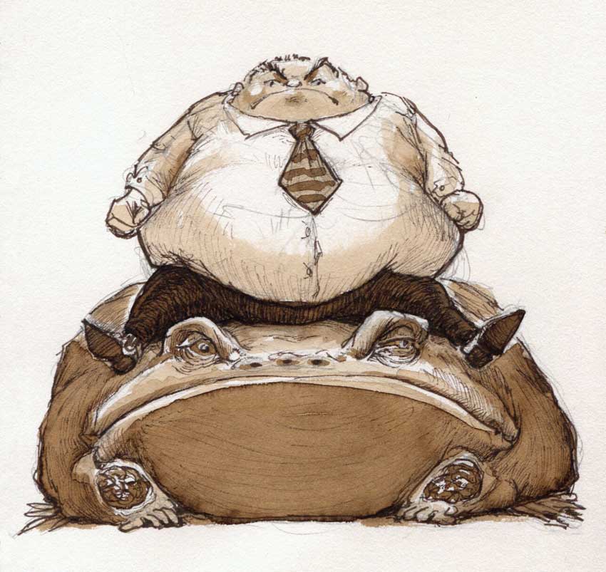 850x803 Studio Hermit - Fat Man Sketch