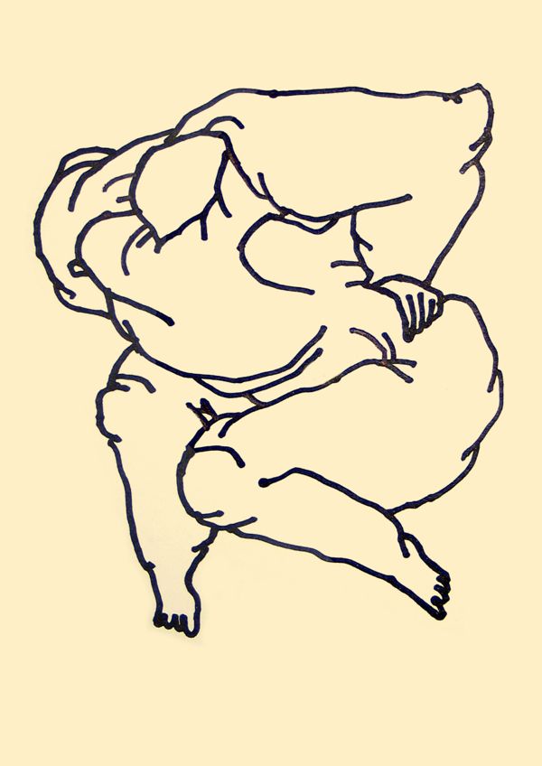 600x848 Fat People Drawings On Behance Figure Drawing - Fat People Sketch