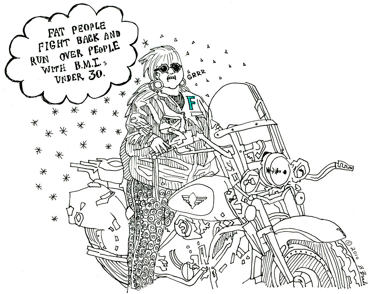 1200x955 Doodle - Fat People Sketch