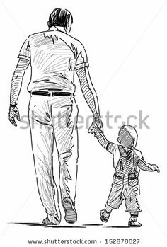 Father And Son Sketch