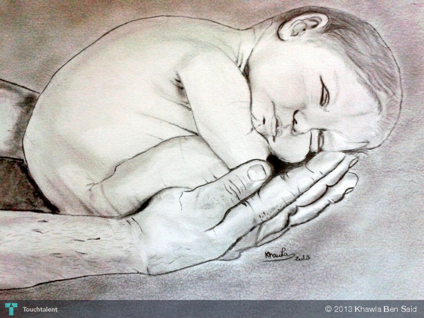 825x619 Father And Son Touchtalent - Father And Son Sketch