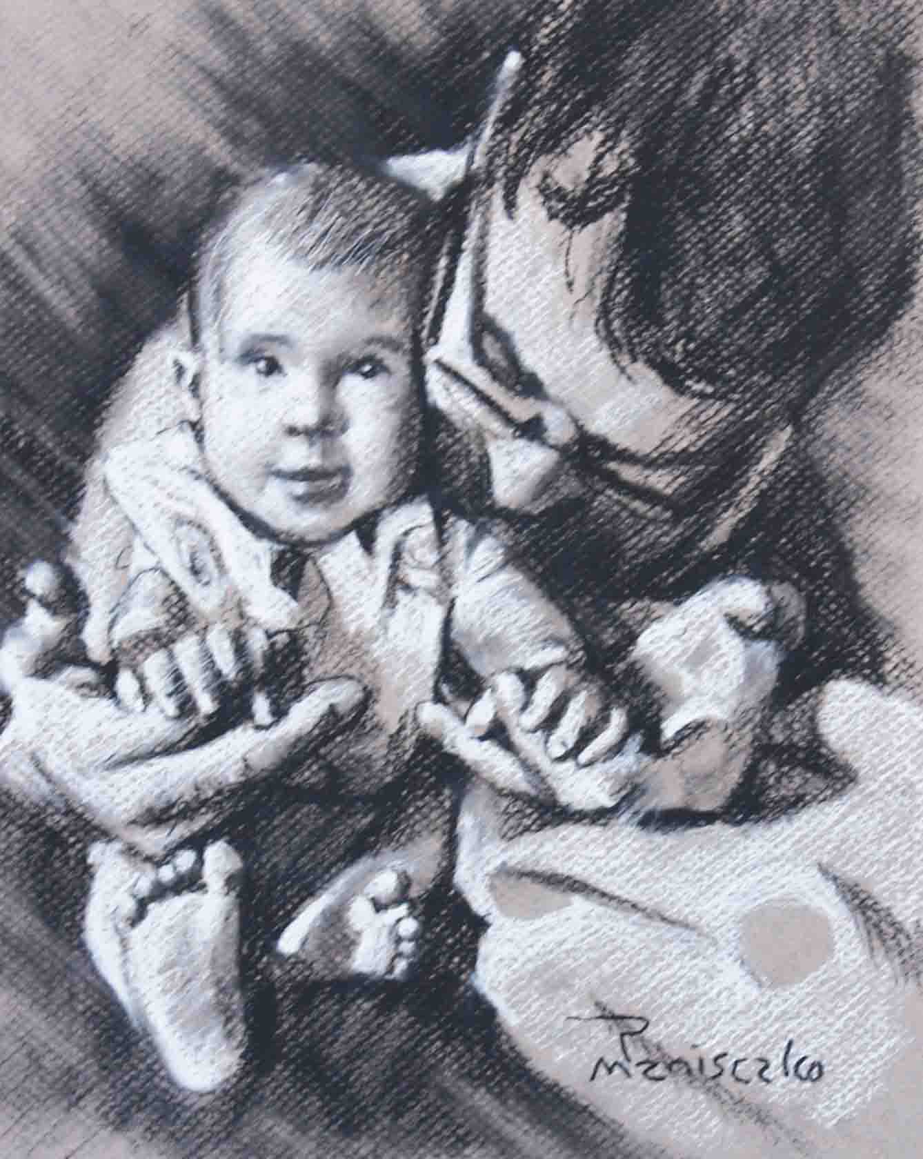 1338x1680 Father And Son - Father And Son Sketch