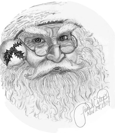390x450 523 Best Santa Claus Images Christmas Cards - Father Christmas Sketch