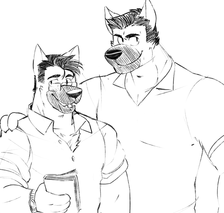 722x687 Stream Sketch - Father Sketch