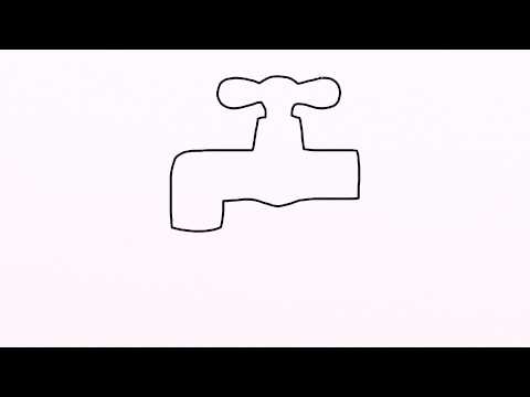 480x360 2673 How To Draw Cartoon Tap Drawing Step By Step For Kids - Faucet Sketch