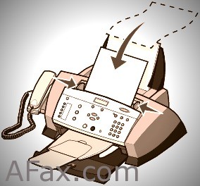 284x264 How To Send A Fax - Fax Sketch