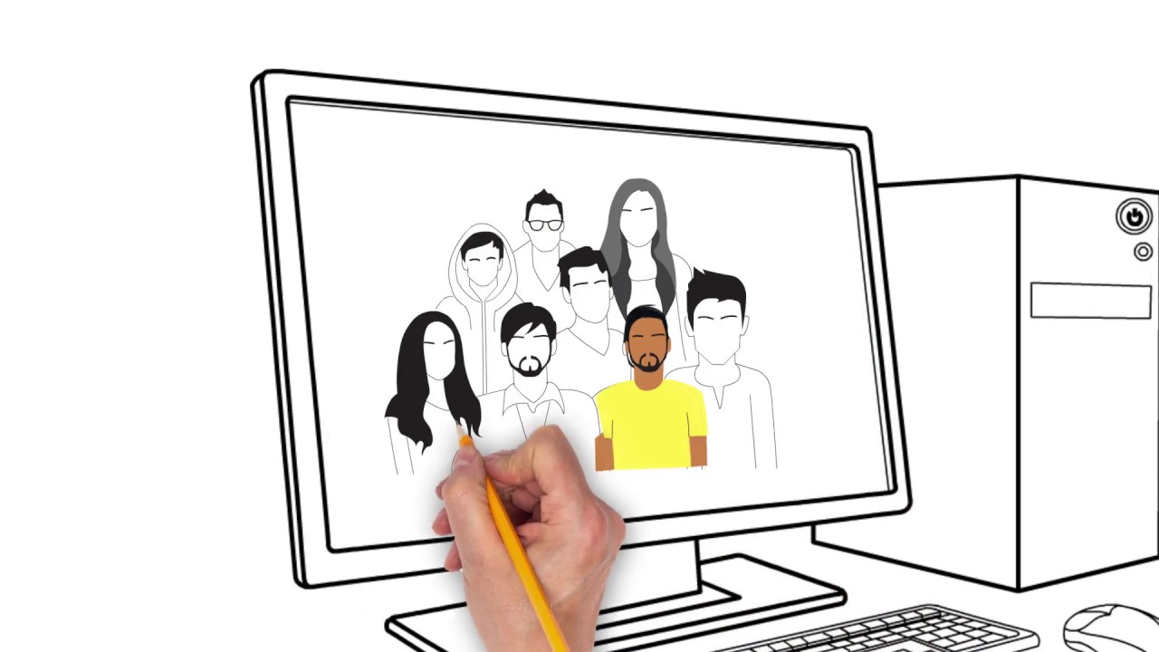 1280x720 Virtual Fax - Fax Sketch