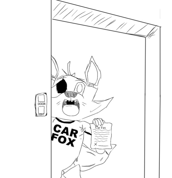 568x587 Car Fax Five Nights - Fax Sketch