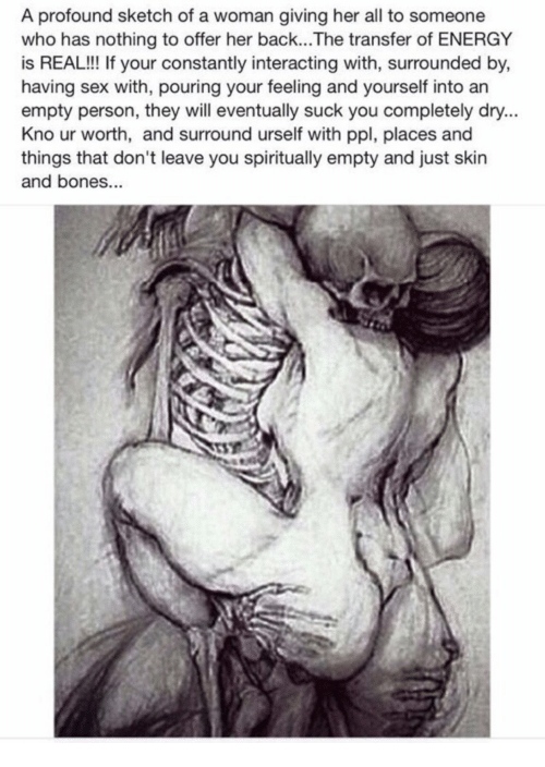 500x704 A Profound Sketch Of A Woman Giving Her All To Someone Who Has - Feeling Sketch