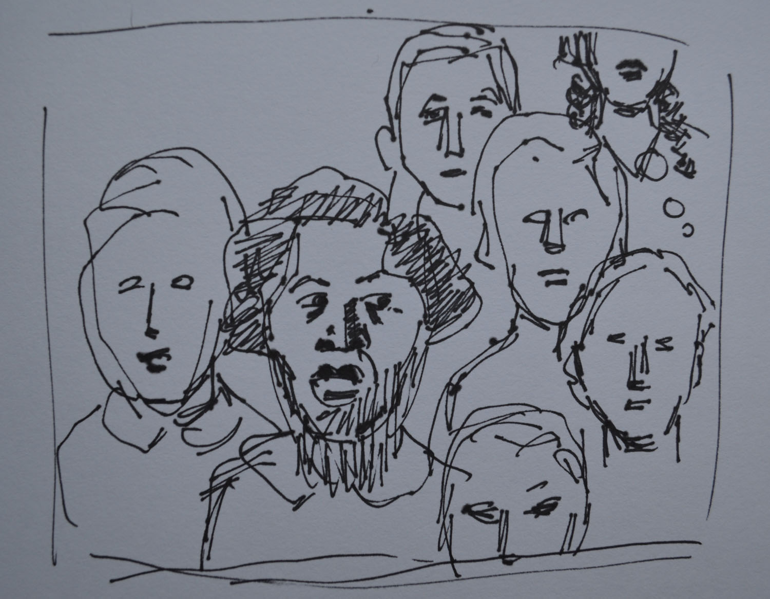 1500x1166 Sketch Feeling Different Elise Dodeles Art Blog - Feeling Sketch