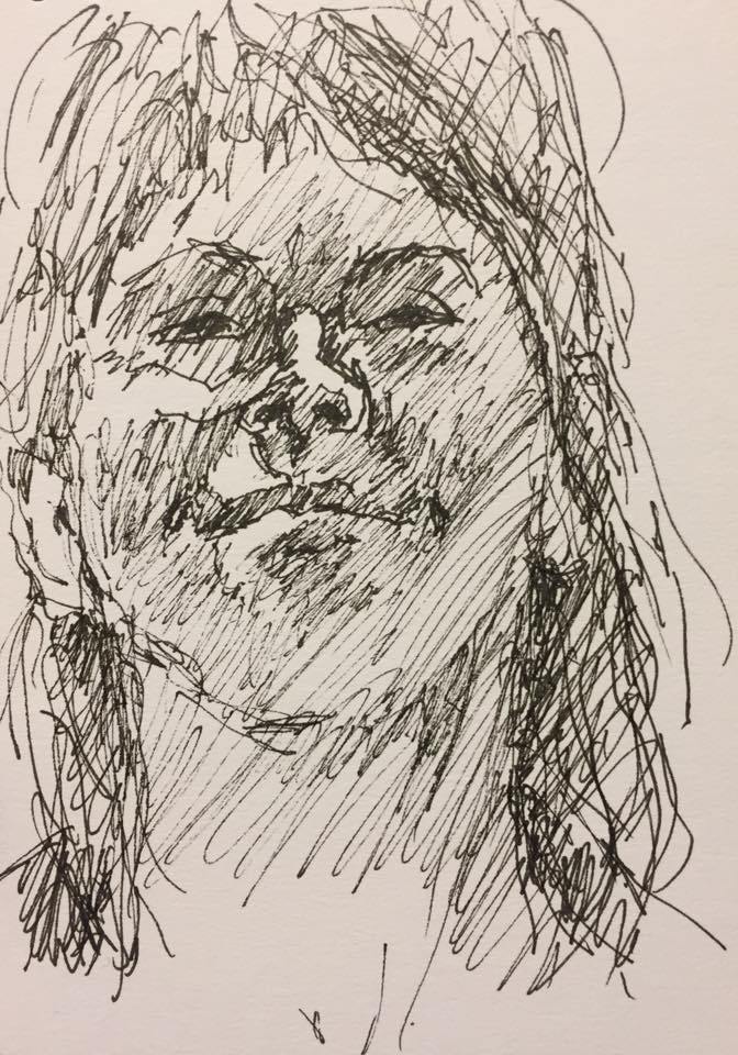 672x960 Sketch A Day 365 - Feeling Sketch