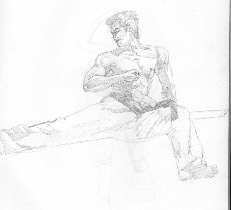 736x671 Female Anatomy Amp Martial Artist Study, By Ish Haslam Follow Me If - Female Anatomy Sketch