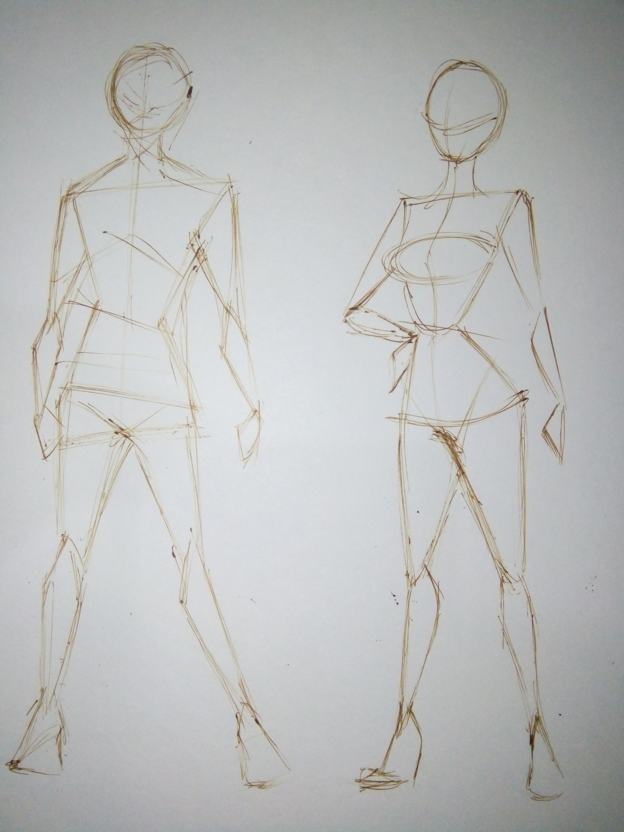 2448x3264 How To Draw Male And Female Anatomy Part 1 Arts Time With Den - Female Anatomy Sketch