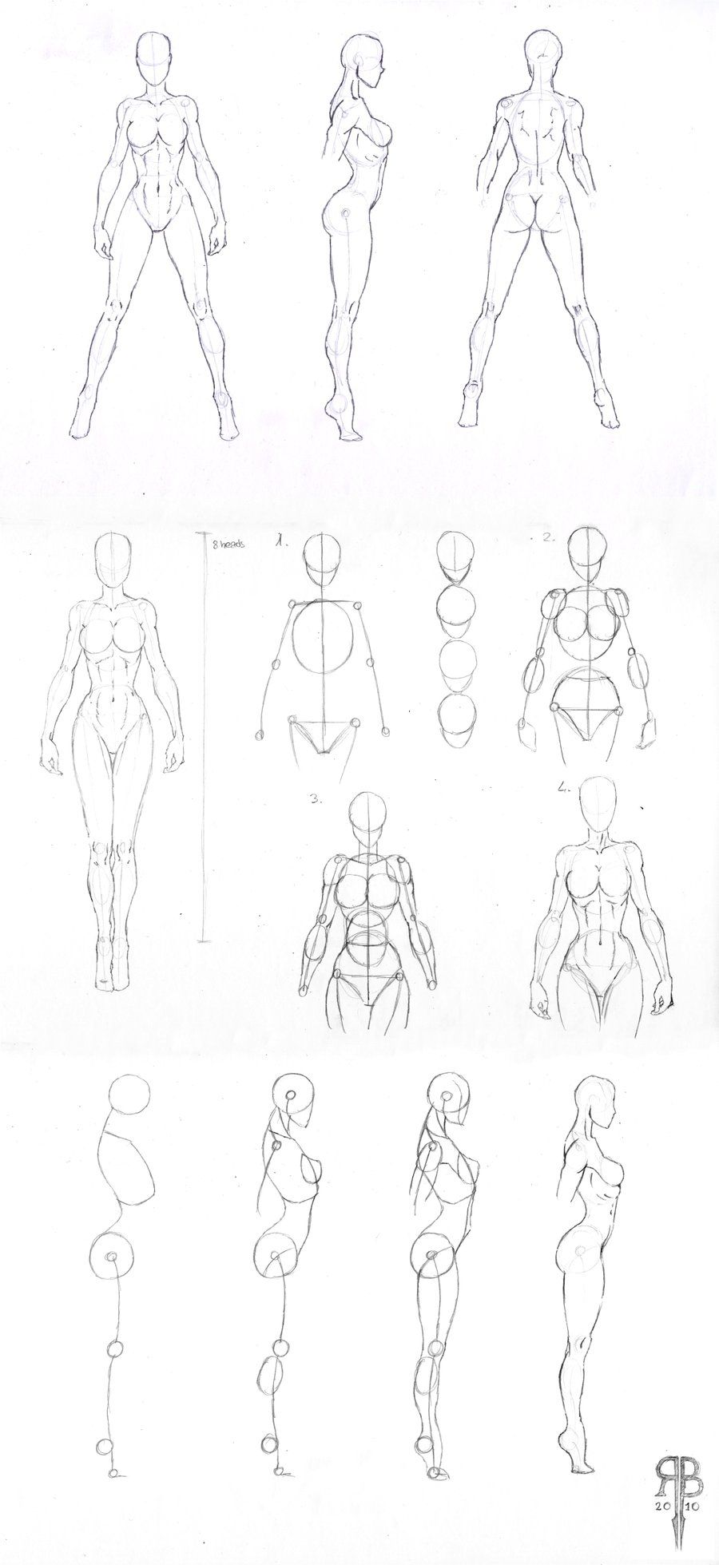 Female Body Shape Sketch At Paintingvalley Com Explore