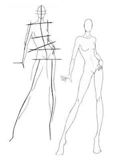 female mannequin drawing