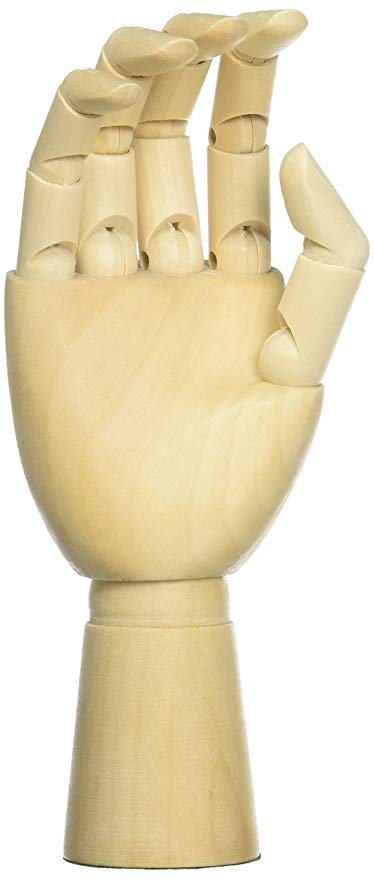 374x879 Female Mannequin Hand 12 Inches Art Sectioned Posable - Female Mannequin Sketch