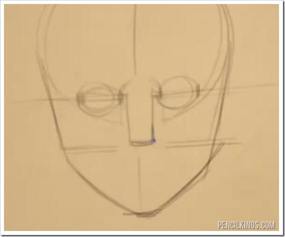 570x474 Get Ahead With This Nose Drawing Tutorial - Female Nose Sketch