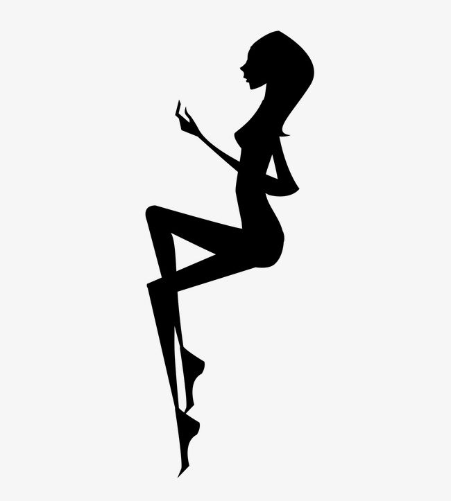 650x723 Female Silhouette, Female, Sketch, Model Png Image And Clipart For - Female Silhouette Sketch